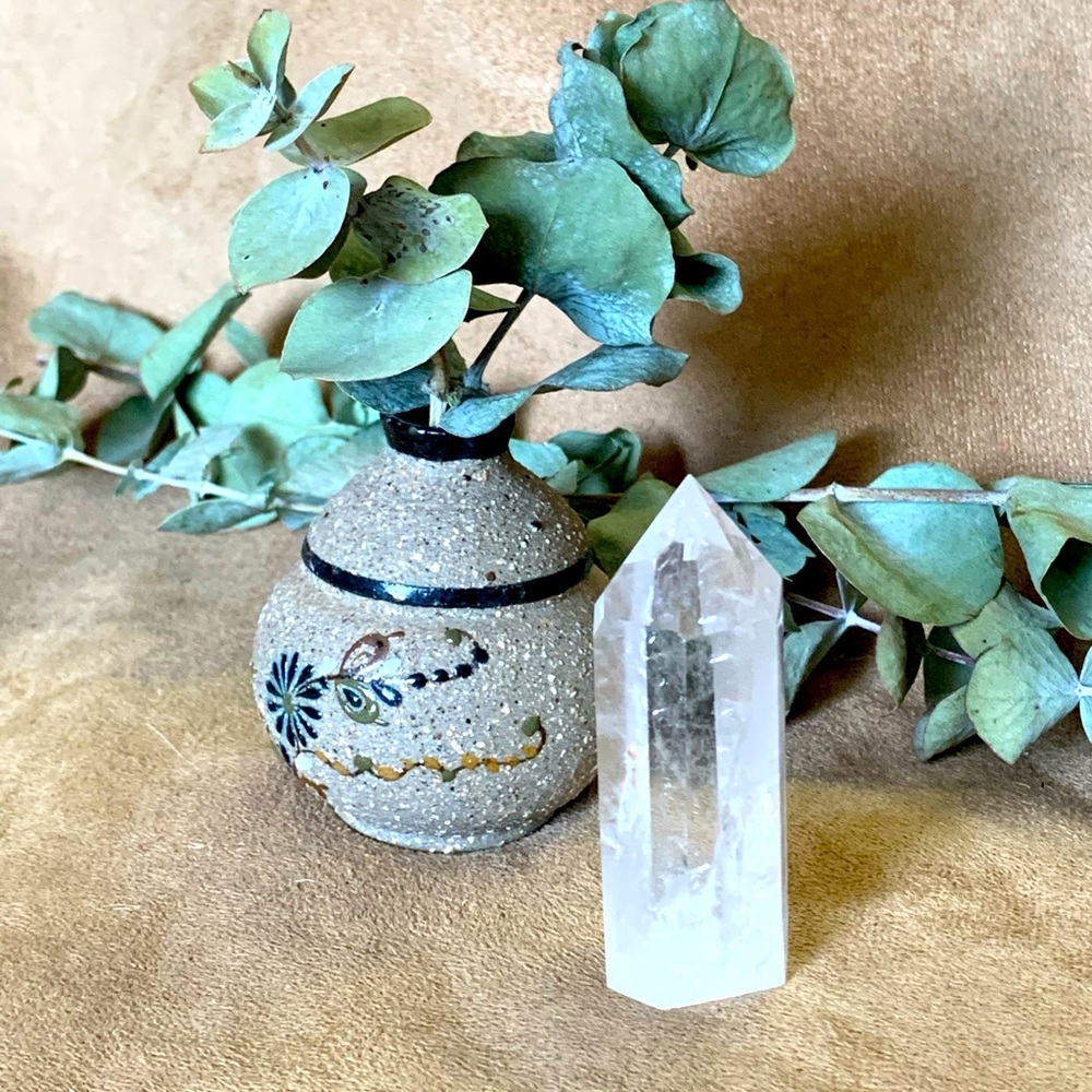 Clear Quartz Tower